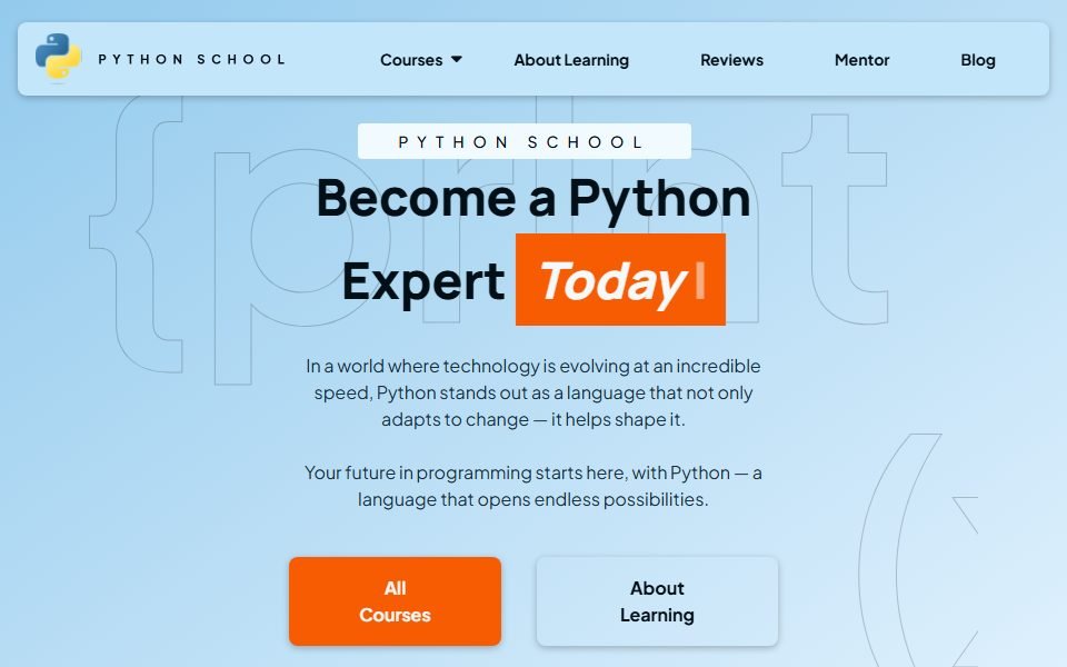 Alpha School — Python Courses Platform