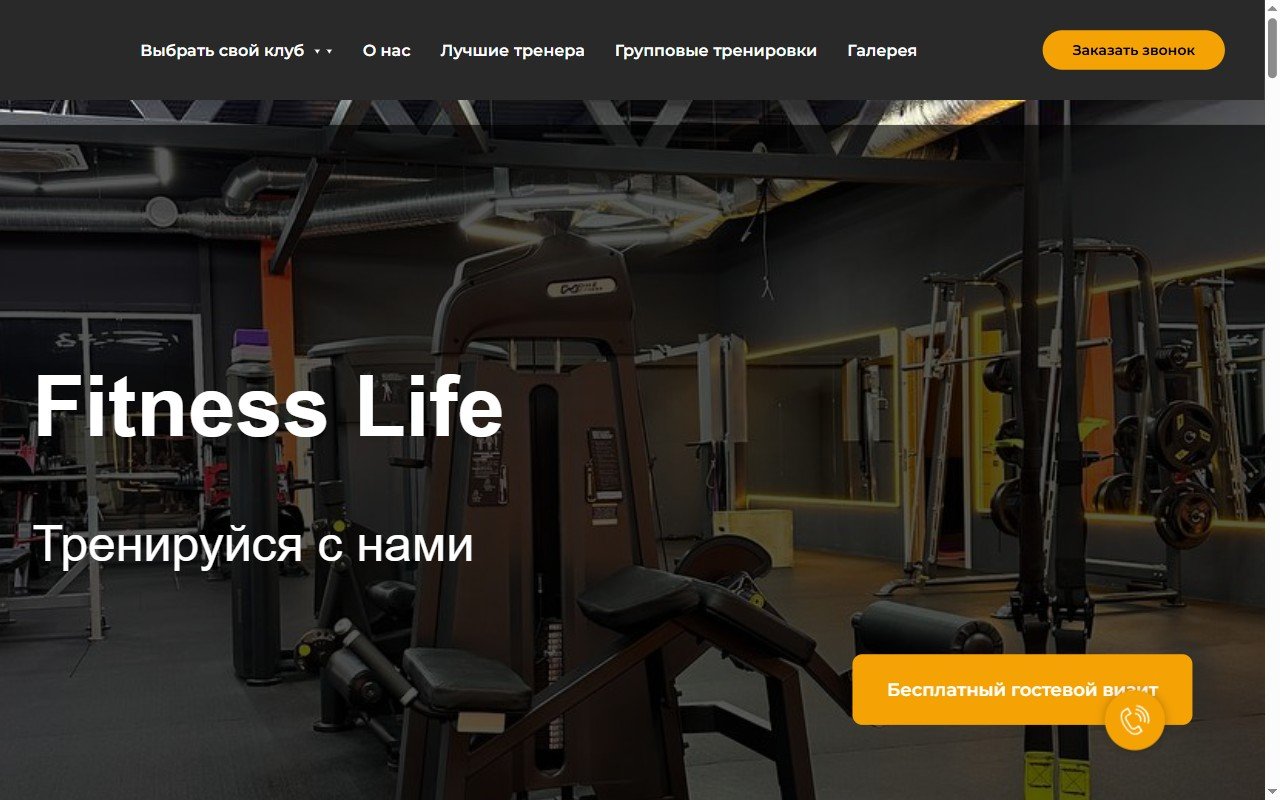 Fitness Life — Club Chain