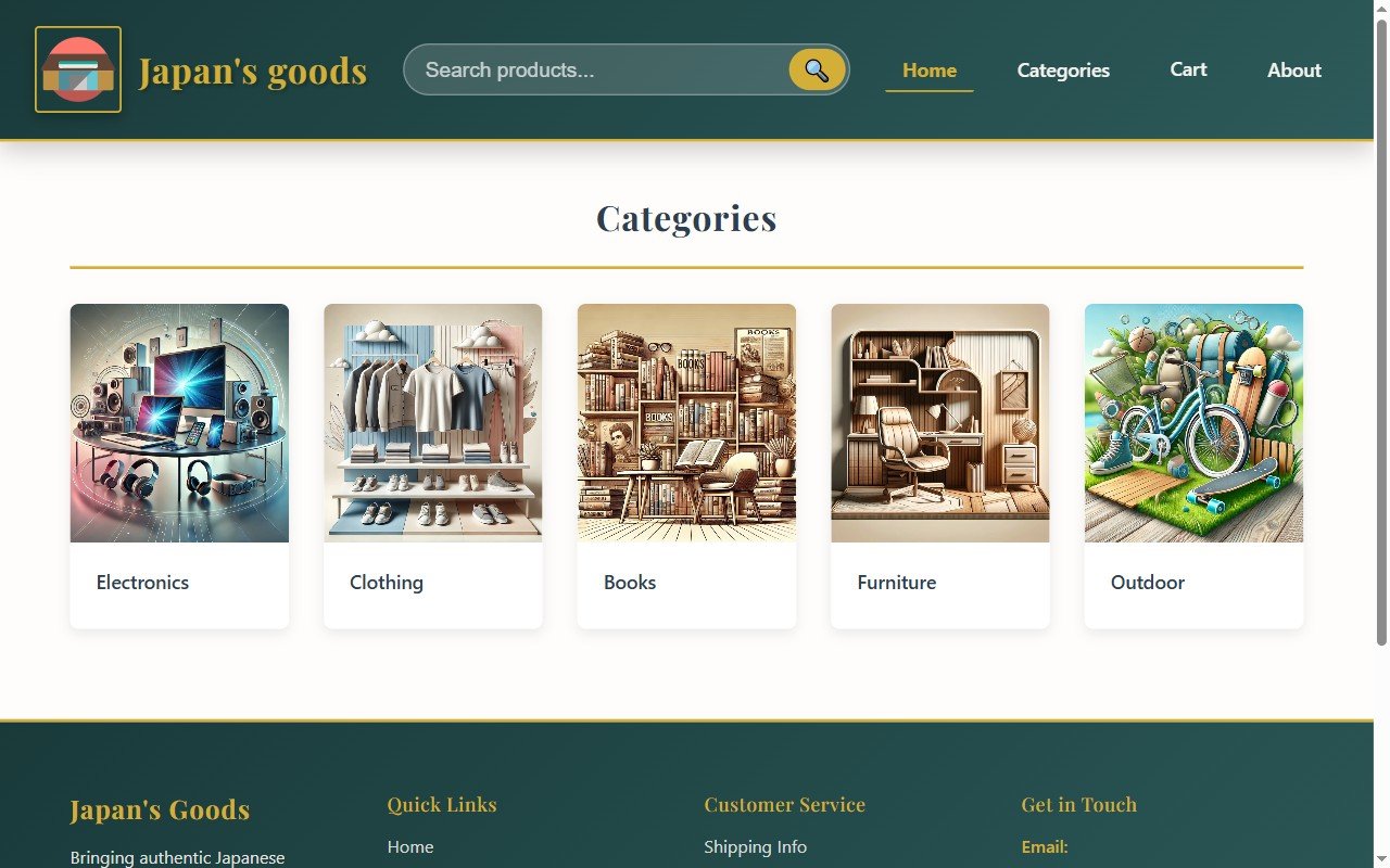 Japan's Goods E-Store
